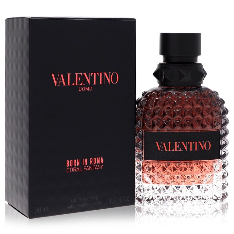 Valentino Uomo Born in Roma Coral Fantasy by Valentino Eau De Toilette Spray 1.7 oz for Men