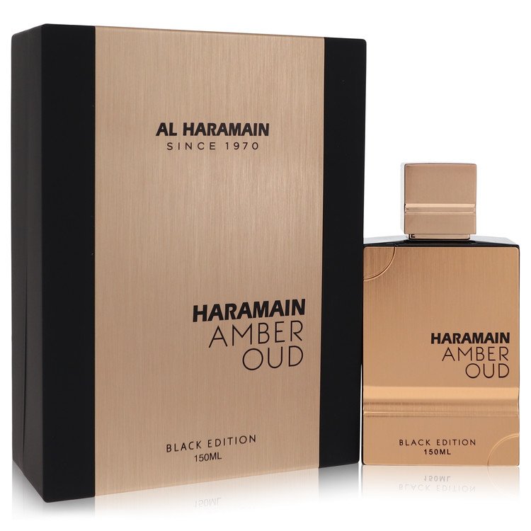 Al Haramain Amber Oud Black Edition by Al Haramain Eau De Parfum Spray (Unboxed) 5 oz for Men
