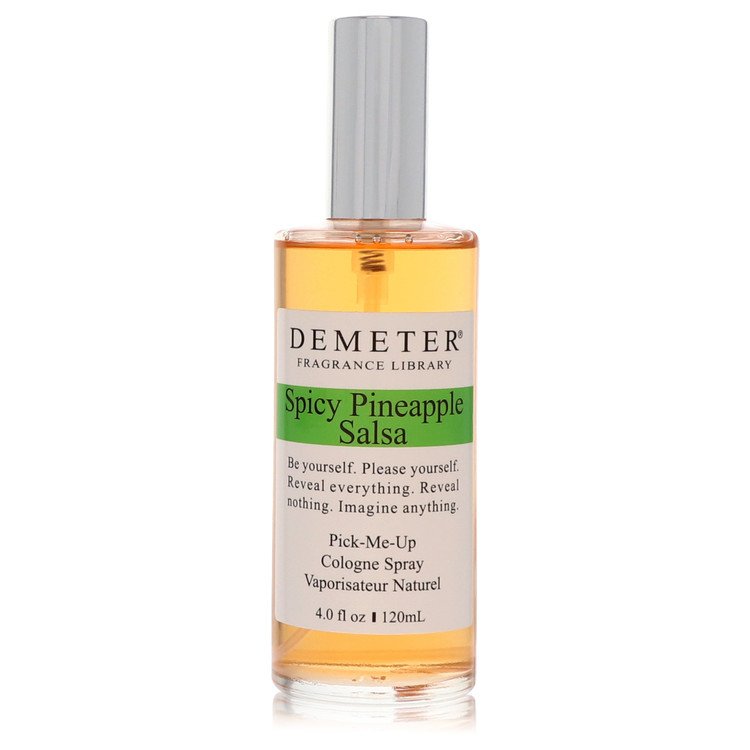 Demeter Spicy Pineapple Salsa by Demeter Cologne Spray (Unisex Unboxed) 4 oz for Men