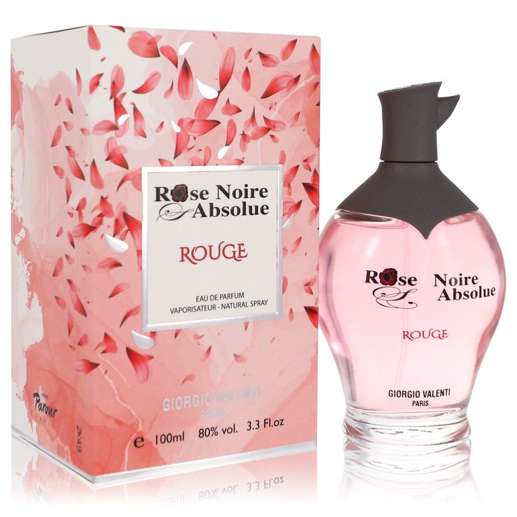 Rose Noire Absolue Rouge by Giorgio Valenti Eau De Parfum Spray (Unboxed) 3.3 oz for Women