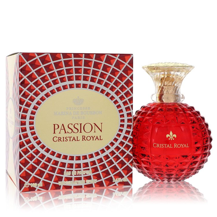 Marina De Bourbon Cristal Royal Passion by Marina De Bourbon Eau De Parfum Spray (Unboxed) 3.4 oz for Women