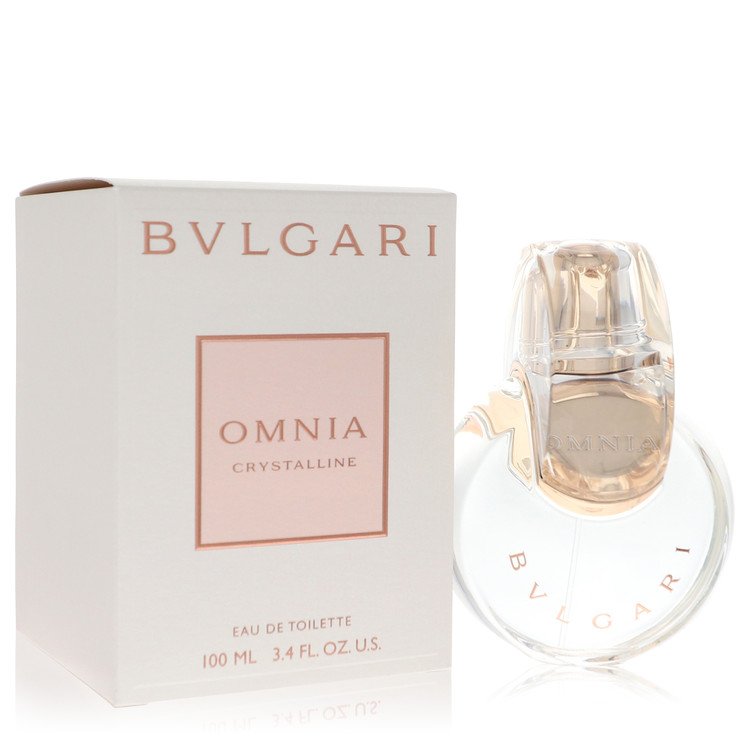 Omnia Crystalline by Bvlgari Gift Set -- 3.3 oz Eau De Toilette Spray + 0.5 oz Mini EDT Spray for Women