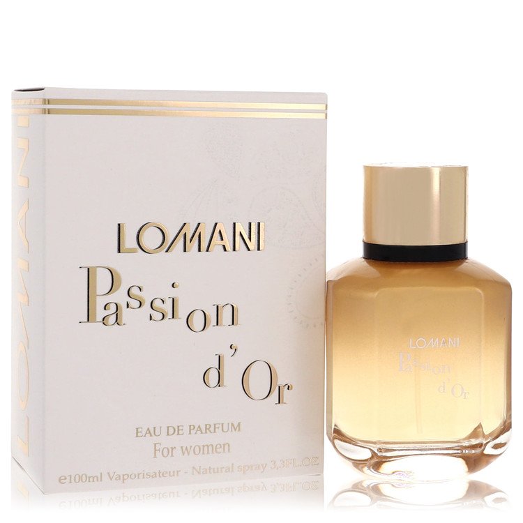 Lomani Passion D'or by Lomani Eau De Parfum Spray (Unboxed) 3.3 oz for Women