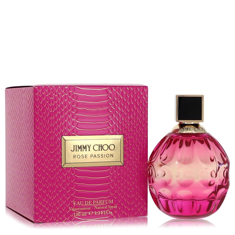 Jimmy Choo Rose Passion by Jimmy Choo Eau De Parfum Spray (Unboxed) 3.3 oz for Women